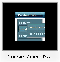 Como Hacer Submenus En Dreamweaver 8 Css Navigation Drop Down Bar