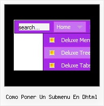 Como Poner Un Submenu En Dhtml Folding Javascript Menu