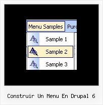 Construir Un Menu En Drupal 6 Sample Pop Down Text Html Menus For Websites