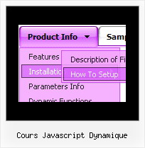 Cours Javascript Dynamique Slide Menu Javascripts