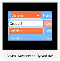 Cours Javascript Dynamique Javascripts Vertical Menu