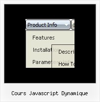 Cours Javascript Dynamique Xp Style Navigation Menu