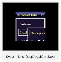 Crear Menu Desplegable Java Javascript Menue