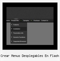 Crear Menus Desplegables En Flash Javascript Scroll Horizontal