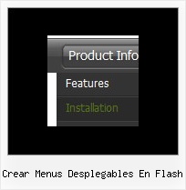 Crear Menus Desplegables En Flash Vertical Text Menu Html Samples