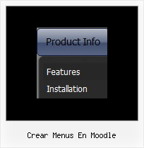 Crear Menus En Moodle Menu Deroulant Dans