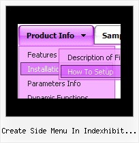 Create Side Menu In Indexhibit Site Right Click Menu Html Javascript