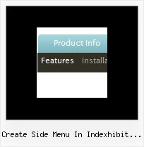 Create Side Menu In Indexhibit Site Shell Menu Software
