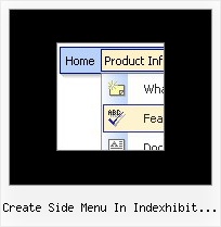 Create Side Menu In Indexhibit Site Transparent Drop Down Menu In Html