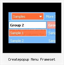 Createpopup Menu Frameset Html Menu Generator