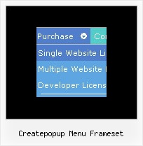 Createpopup Menu Frameset Javascript Select Style