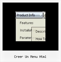 Creer Un Menu Html Menu Tabs