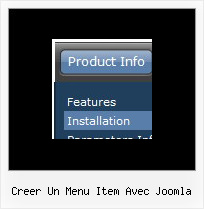 Creer Un Menu Item Avec Joomla Dynamic Dhtml Dropdown Menu