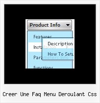 Creer Une Faq Menu Deroulant Css Collapsing Menu In Javascript