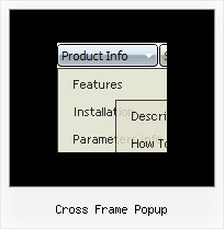 Cross Frame Popup Dhtml Html Navigation