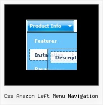 Css Amazon Left Menu Navigation Dhtml Menu Vertical