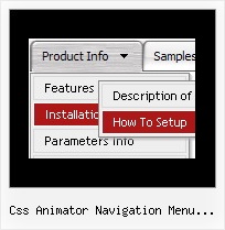 Css Animator Navigation Menu Bundle Cool Djavascript