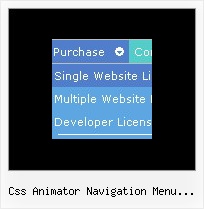 Css Animator Navigation Menu Bundle Css Drop Down Menu Vertical