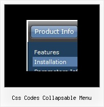 Css Codes Collapsable Menu Flyout Menus In Html