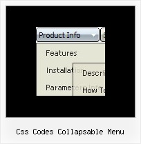 Css Codes Collapsable Menu Windows Template Style Javascript