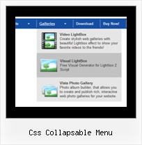 Css Collapsable Menu Xp Menu Javascript