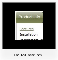 Css Collapse Menu Vertical Html Menu