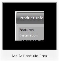 Css Collapsible Area Menubar Script