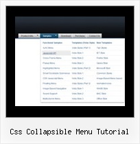 Css Collapsible Menu Tutorial Javascript Scroll Drag