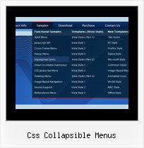Css Collapsible Menus Transparent Dhtml Dropdown Menu