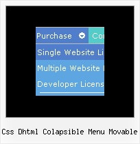 Css Dhtml Colapsible Menu Movable Html Script Menu