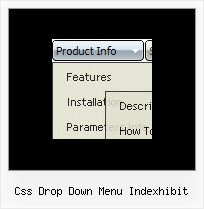 Css Drop Down Menu Indexhibit Javascript Cascade Menu Frame