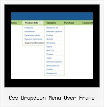 Css Dropdown Menu Over Frame Xp Javascript Html Menu