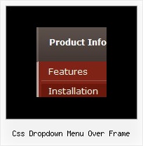 Css Dropdown Menu Over Frame Dhtml Drop Down Menu Netscape