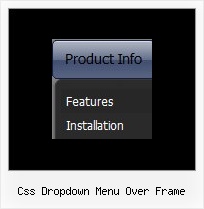 Css Dropdown Menu Over Frame Drag And Drop List Javascript
