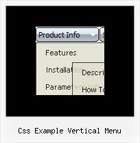 Css Example Vertical Menu Slide Menu Javascript Tutorial