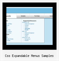 Css Expandable Menus Samples Menu Dhtml Cross Frame
