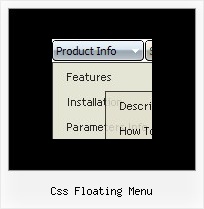 Css Floating Menu Drag And Drop Tree Menu