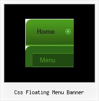 Css Floating Menu Banner Navigation Sample Javascript Download