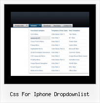 Css For Iphone Dropdownlist Web Dhtml Menu Tutorial