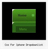 Css For Iphone Dropdownlist Dhtml Quick Menu