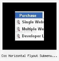 Css Horizontal Flyout Submenu Example Html Menu Purchase