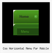 Css Horizontal Menu For Mobile Navbar Download Source Code