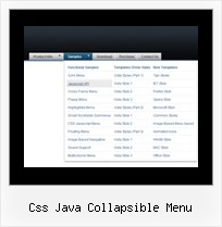 Css Java Collapsible Menu Pop Up In Javascript