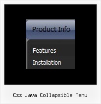 Css Java Collapsible Menu Javascript Sample Simple Menu