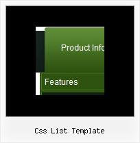 Css List Template Javascript Collapse Dhtml