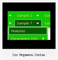 Css Megamenu Contao Cross Frame Custom Menu