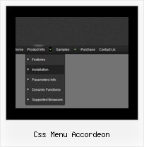 Css Menu Accordeon Dropdown Menu Javascript Vertical Relative