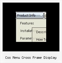 Css Menu Cross Frame Display Java Table Menu
