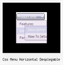 Css Menu Horizontal Desplegable Start Menu Transparency