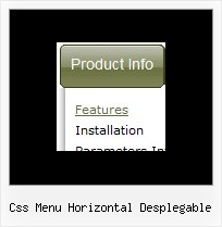 Css Menu Horizontal Desplegable Dynamic Expandable Menu